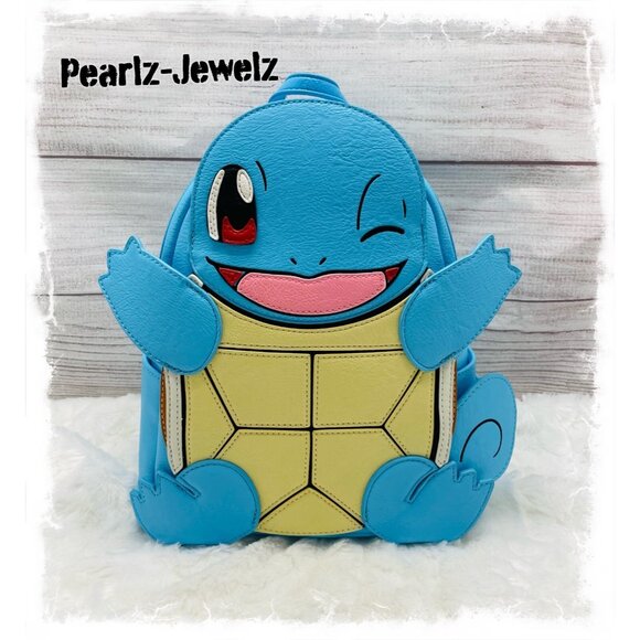 Loungefly Pokemon Squirtle Cosplay Figural Mini Backpack NWT main image 4